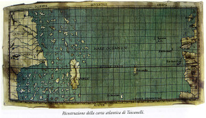 CARTA ATLANTICA TOSCANELLI